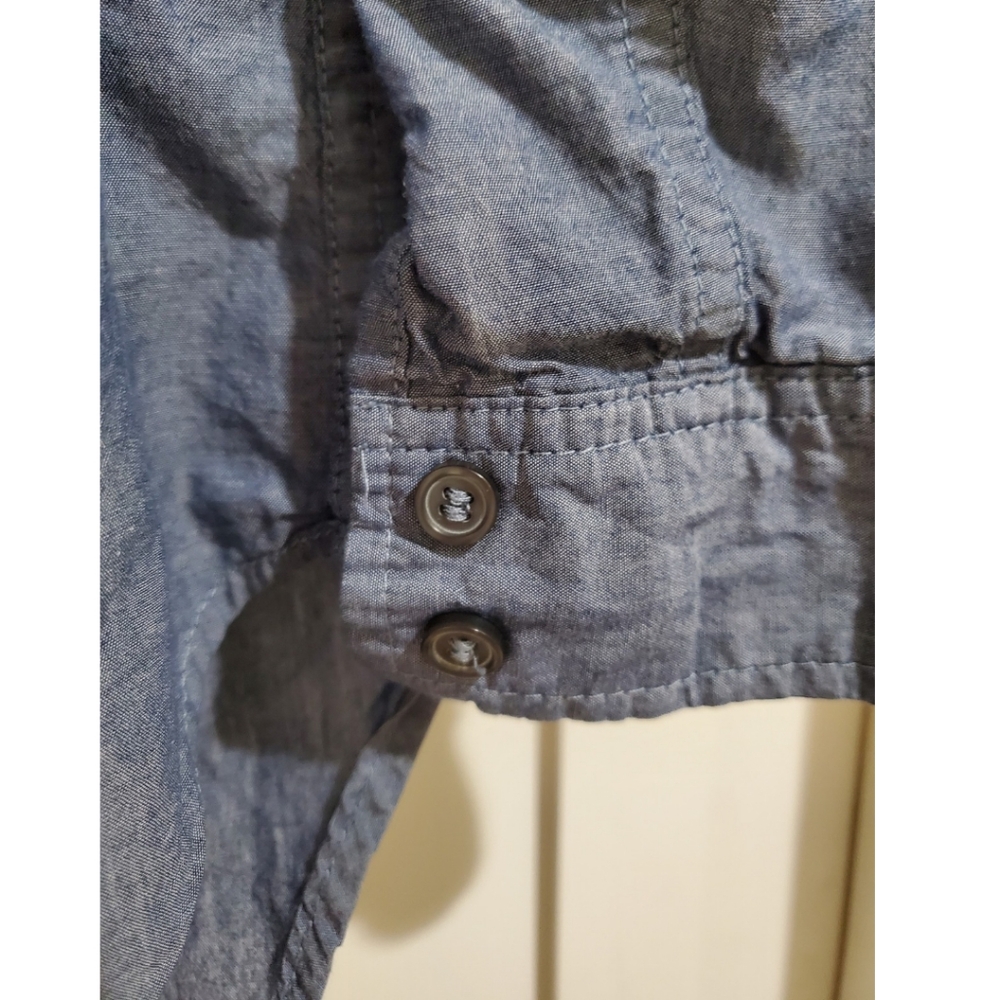 Andrea Jovine Workshop Women's denim button up top size XS - Picture 5 of 7